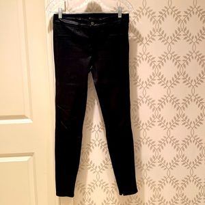 Level 99 Janice Ultra Skinny Genuine Leather Pants Size 27